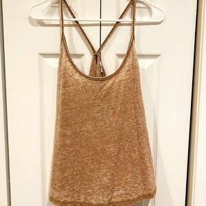 Dusty yellow tank top